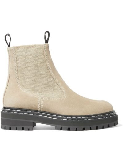 Proenza Schouler Suede Chelsea Boots