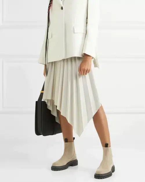 Proenza Schouler Suede Chelsea Boots