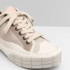 Chloe Clint Low-Top Sneaker In Nylon & Suede Calfskin