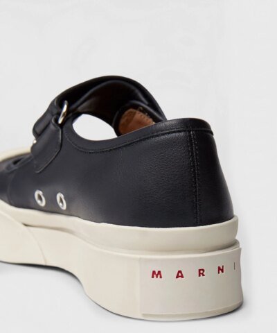 Marni Pablo Touch-Strap Sneakers, Black