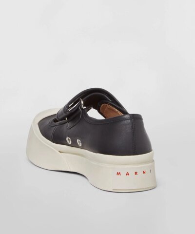 Marni Pablo Touch-Strap Sneakers, Black