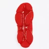 Balenciaga Men's Triple S Clear Sole Sneaker In Red