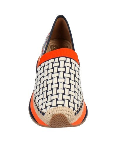 Tory Burch Animal Printed Espadrilles In Orange