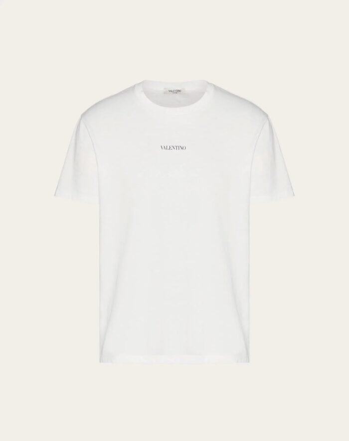 Valentino T-Shirt With "Valentino" Print