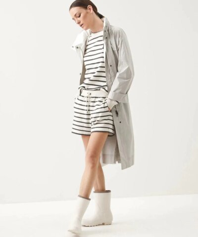 Brunello Cucinelli Virgin Wool, Cashmere And Silk Striped Sweater