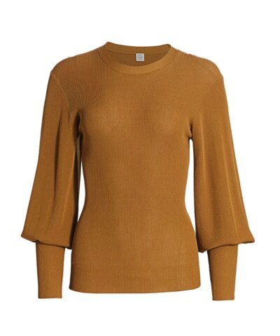 Toteme Vignola Puff-Sleeve Sweater