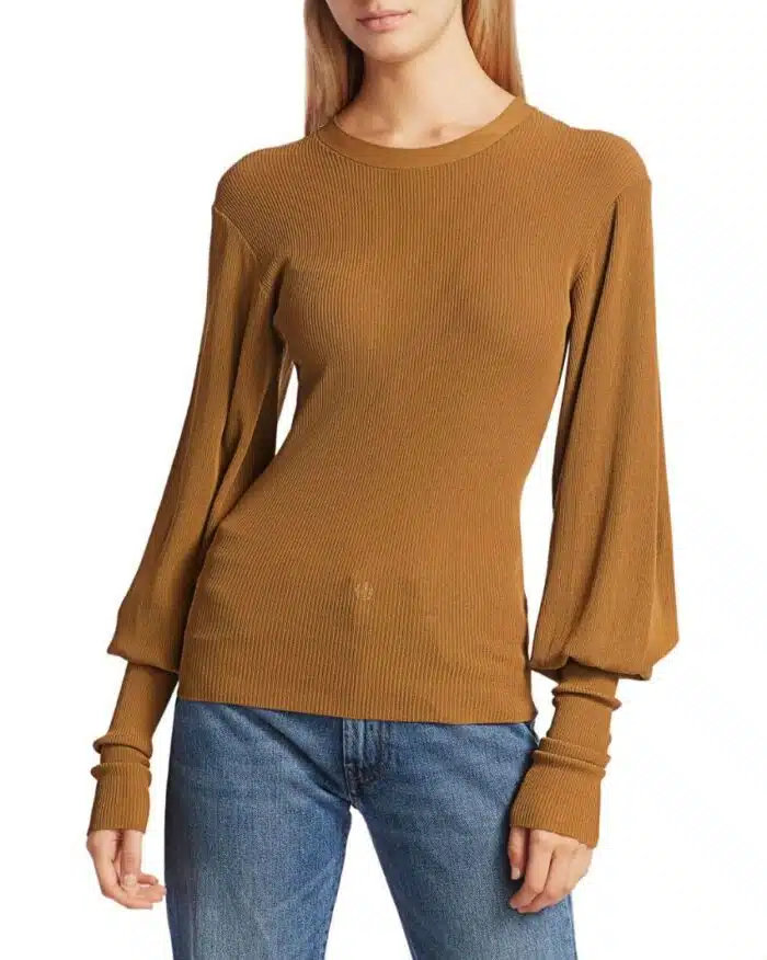 Toteme Vignola Puff-Sleeve Sweater