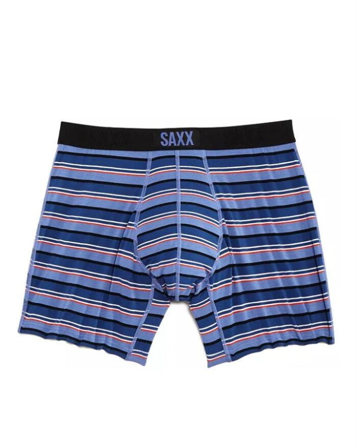 SAXX Vibe Striped Boxer Briefs