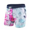 SAXX Vibe Printed Tie-Dyed Boxer Briefs