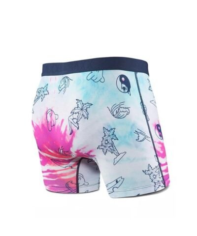 SAXX Vibe Printed Tie-Dyed Boxer Briefs