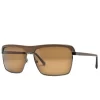 Gold and Wood Palermo Wood/Metal Unisex Luxury Sunglasses