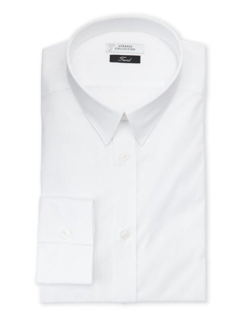 VERSACE COLLECTION City Fit Dress Shirt, White