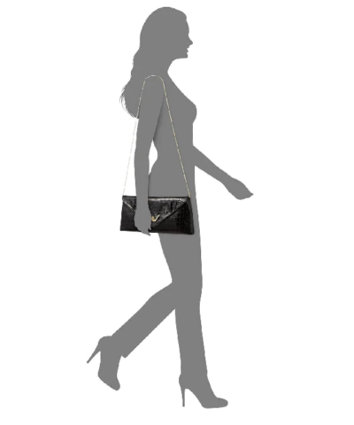 Sasha Croco Printed Alligator Envelope Clutch - Fashionbarn shop - 3