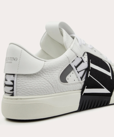Valentino Men's Low-Top Calfskin VL7N Sneaker Whit Bands
