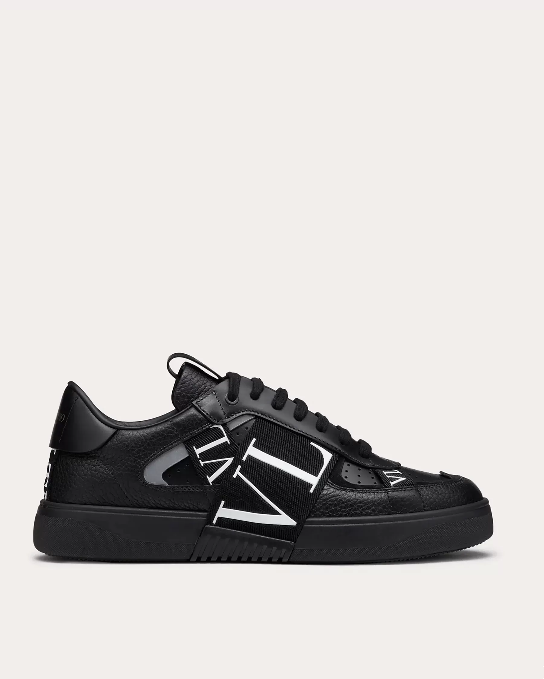 Valentino Men's Low-Top Calfskin VL7N Sneaker Whit Bands