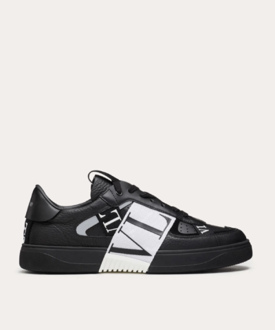 Valentino Men's Low-Top Calfskin VL7N Sneaker Whit Bands