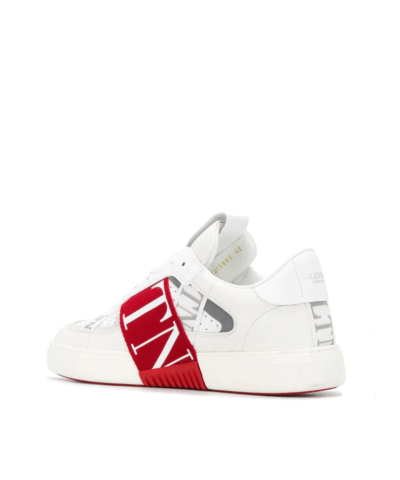 Valentino Men's Low-Top Calfskin VL7N Sneaker Whit Bands