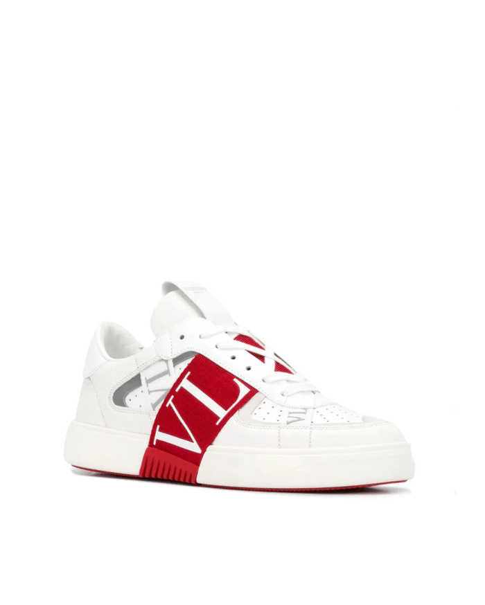 Valentino Women's Low-Top Calfskin VL7N Sneaker Whit Bands