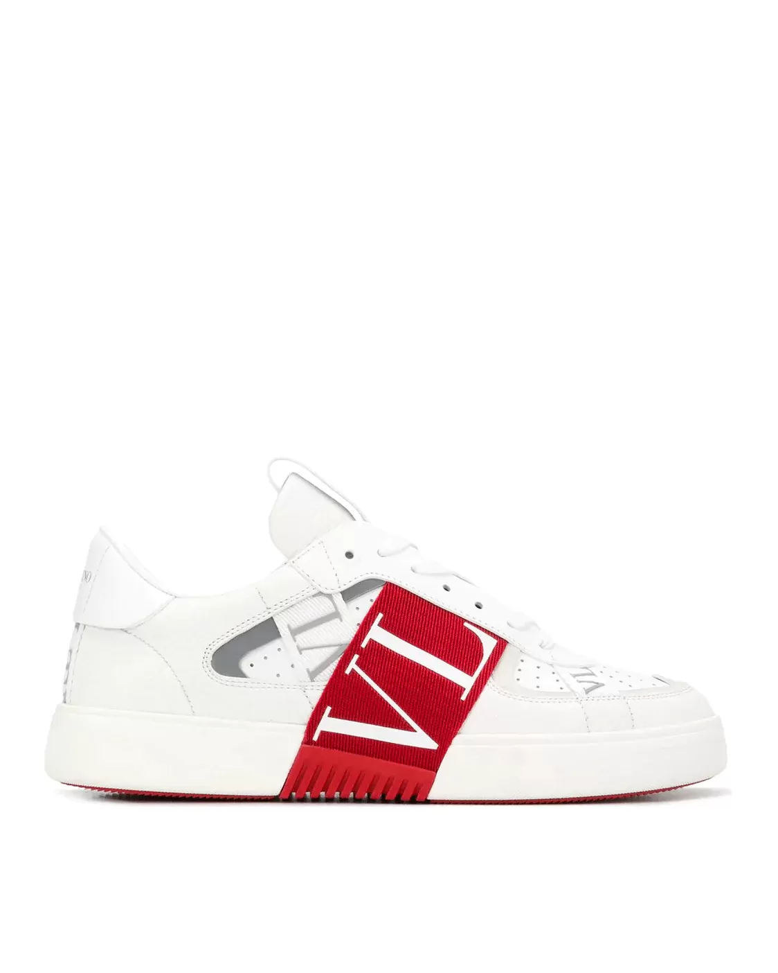 Valentino Women's Low-Top Calfskin VL7N Sneaker Whit Bands