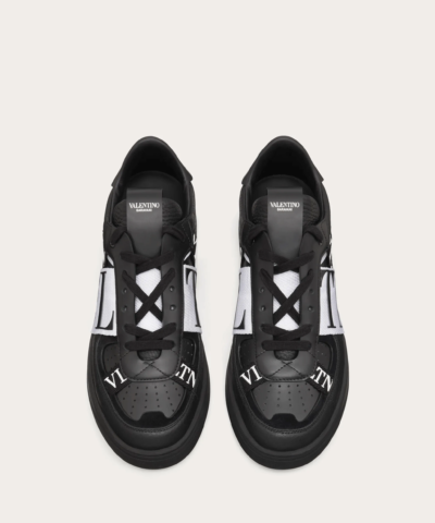 Valentino Women's VL7N Sneaker In Banded Calfskin Leathers