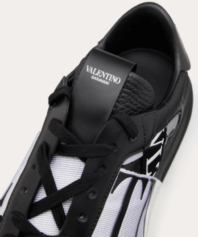 Valentino Women's VL7N Sneaker In Banded Calfskin Leathers