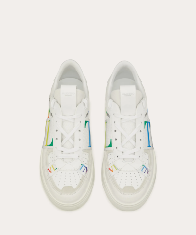 Valentino Women's VL7N Sneaker In Banded Calfskin Leathers