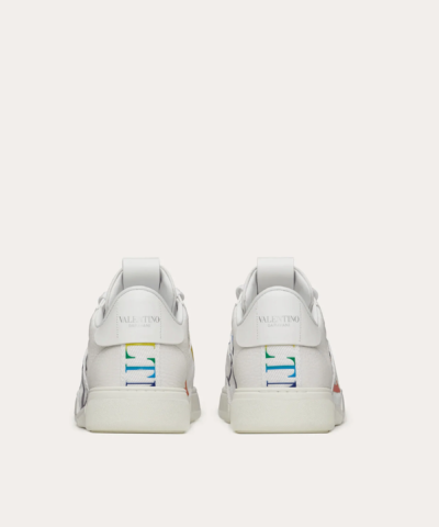 Valentino Women's VL7N Sneaker In Banded Calfskin Leathers