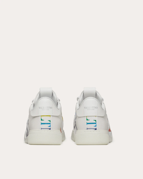 Valentino Women's VL7N Sneaker In Banded Calfskin Leathers