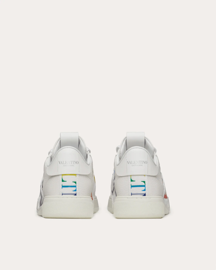 Valentino Women's VL7N Sneaker In Banded Calfskin Leathers
