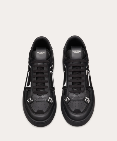 Valentino Women's VL7N Sneaker In Banded Calfskin Leathers