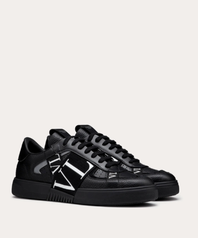 Valentino Women's VL7N Sneaker In Banded Calfskin Leathers