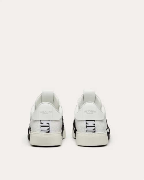 Valentino Women's VL7N Sneaker In Banded Calfskin Leathers