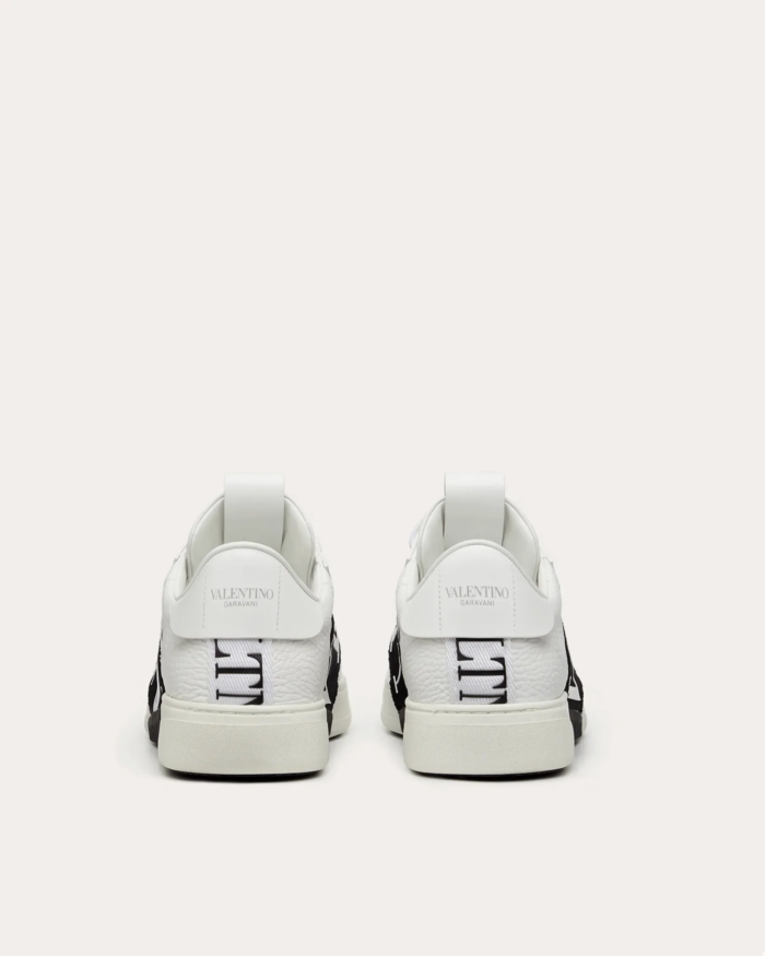 Valentino Women's VL7N Sneaker In Banded Calfskin Leathers