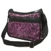 LeSportsac Deluxe Everyday Bag Violet Chettah - Fashionbarn shop - 5