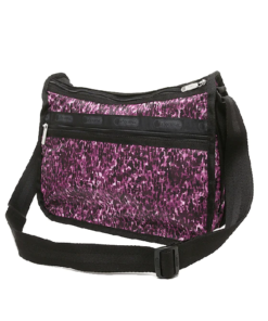LeSportsac Deluxe Everyday Bag Violet Chettah - Fashionbarn shop - 5