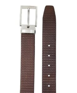 CANALI textured buckle belt