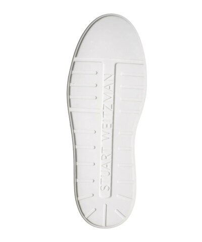 Stuart Weitzman Excelsa Faux Pearl Sudded Sneaker