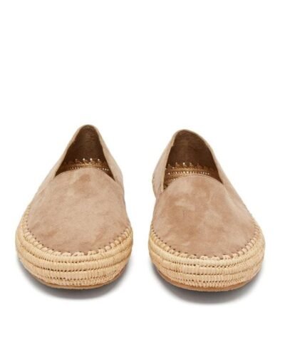Casablanca 1942 Men's Diego Suede And Raffia Espadrilles