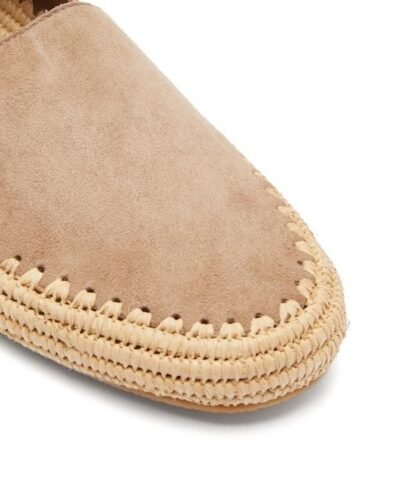 Casablanca 1942 Men's Diego Suede And Raffia Espadrilles