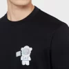 Emporio Armani T-Shirt With Manga Bear Astronaut
