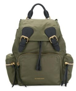 Burberry Medium Rucksack in Technical Nylon and Leather