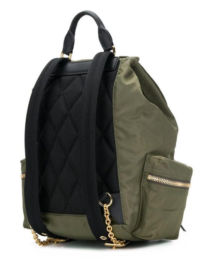 Burberry Medium Rucksack in Technical Nylon and Leather