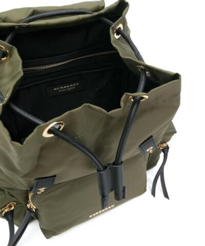 Burberry Medium Rucksack in Technical Nylon and Leather