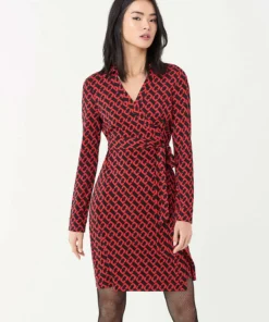 DVF New Jeanne Two Silk-Jersey Wrap Dress