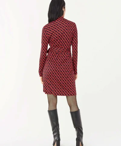 DVF New Jeanne Two Silk-Jersey Wrap Dress