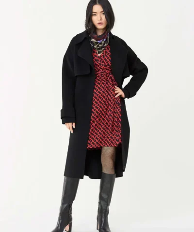 DVF New Jeanne Two Silk-Jersey Wrap Dress