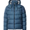 Mackage Jonas Foil Shield Down Jacket In Blue