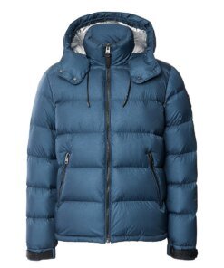 Mackage Jonas Foil Shield Down Jacket In Blue