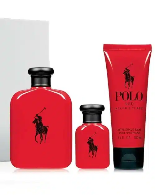 Ralph Lauren Men's 3-Pc. Polo Red Eau de Toilette Gift Set