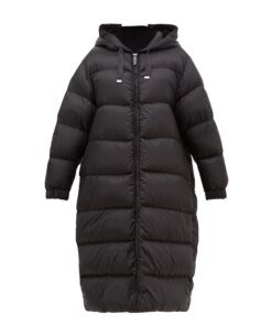 Max Mara Black Seip Down Coat